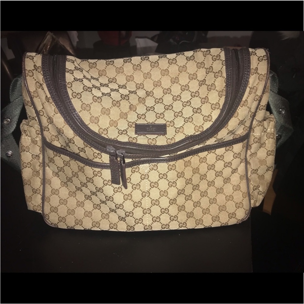 Gucci diaper bag